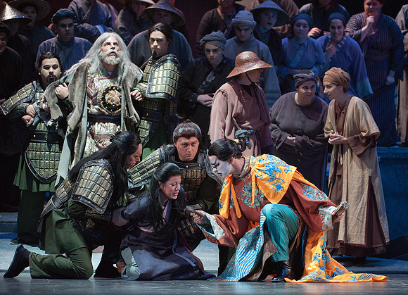 Scene from "Turandot" by Giacomo Puccini