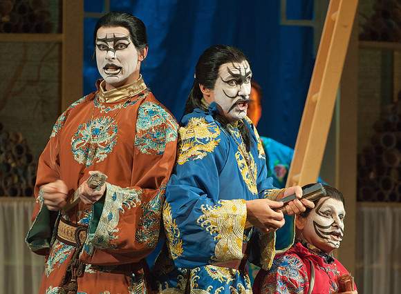 Scene from "Turandot" by Giacomo Puccini
