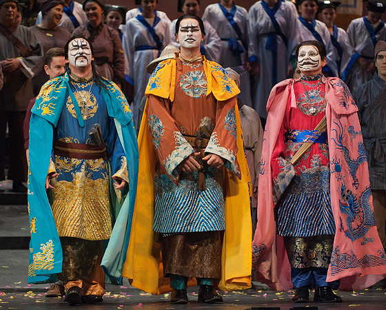 Scene from "Turandot" by Giacomo Puccini
