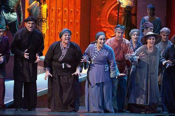 Scene from "Turandot" by Giacomo Puccini