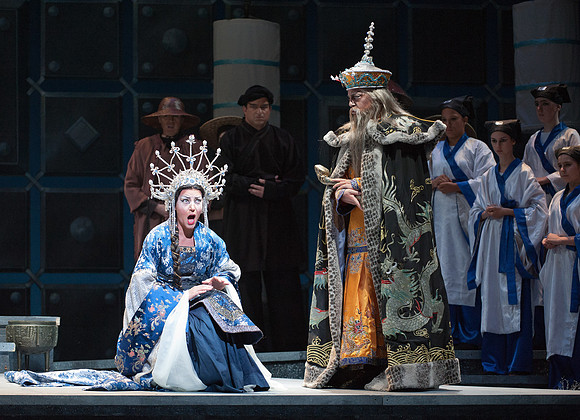 Scene from "Turandot" by Giacomo Puccini