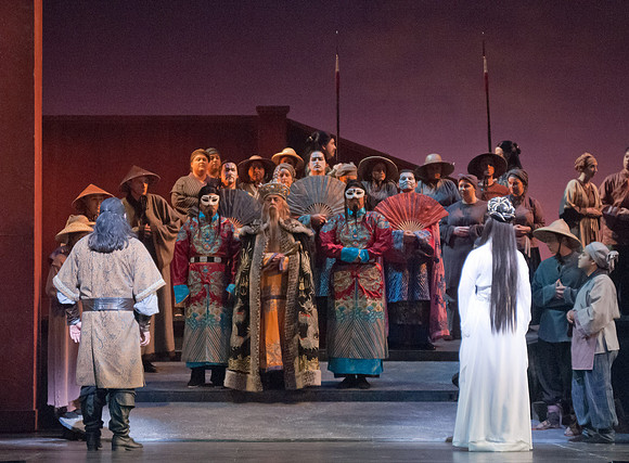 Scene from "Turandot" by Giacomo Puccini