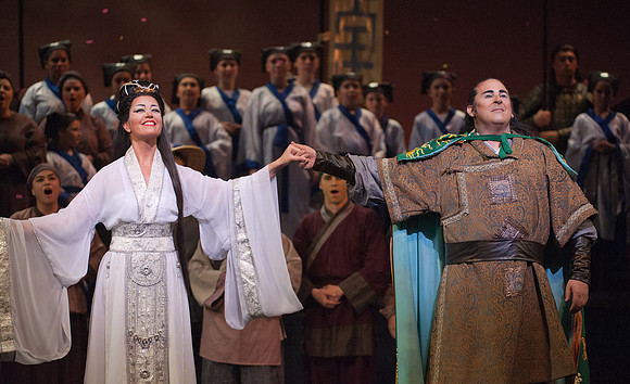Scene from "Turandot" by Giacomo Puccini